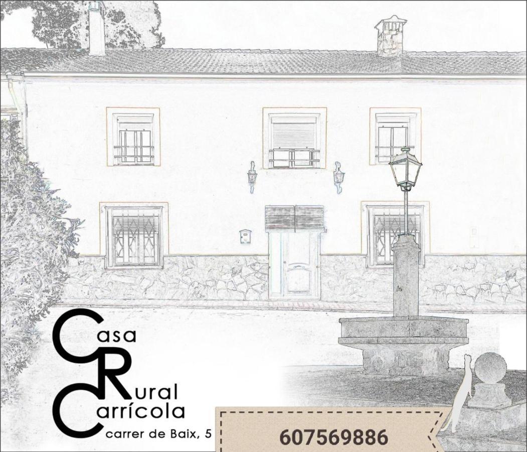 Casa Rural Carrícola المظهر الخارجي الصورة